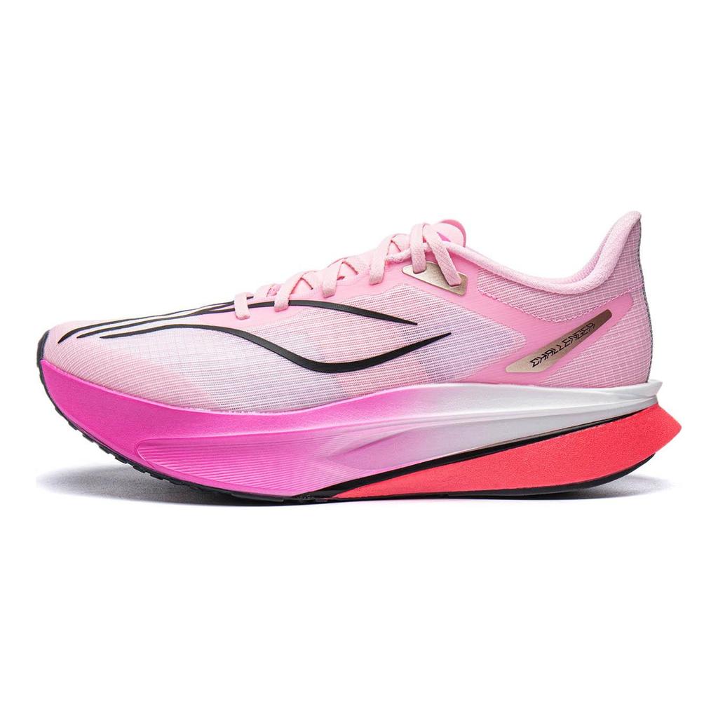 Li Ning Feidian 6 Challenger Амортизация Устойчивые к истиранию Низкие Повседневные Беговые кроссовки Мужские Розовые ARMW003-11