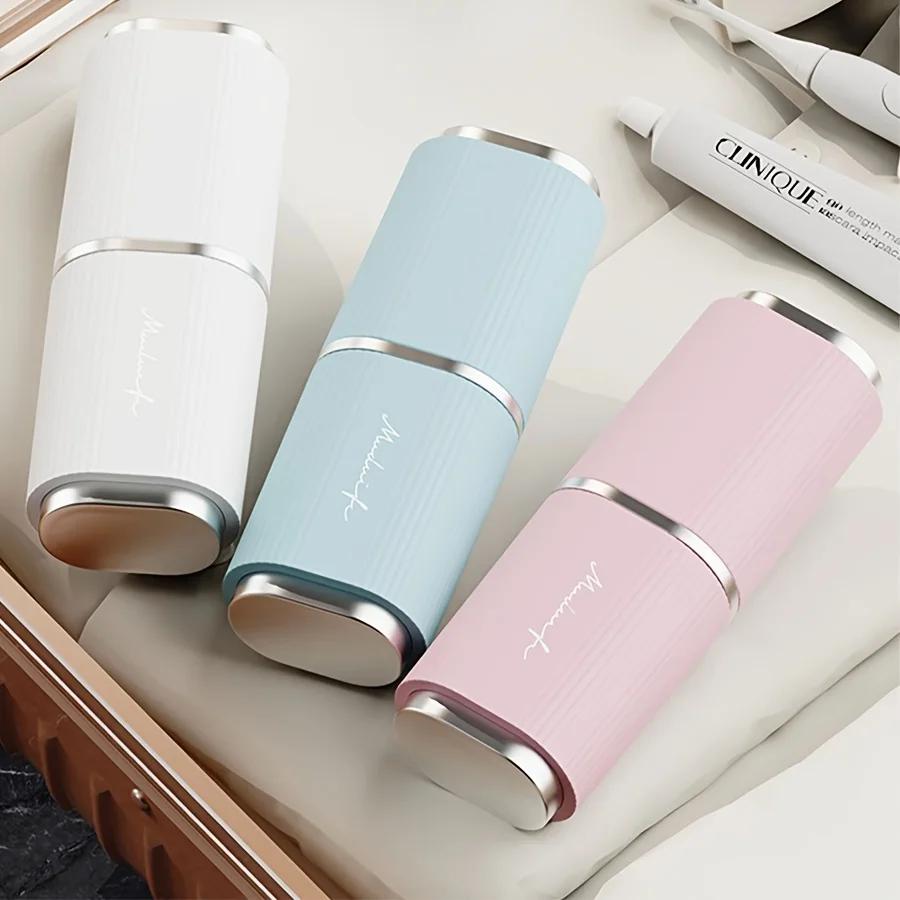 1 портативный футляр для хранения зубных щеток, дорожный футляр для зубных щеток, пластиковый футляр для зубной пасты, командировка, стаканчик для ополаскивателя полости рта