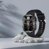 Умные часы Sport QX11 с 1,96-дюймовым квадратным экраном, 3ATM, глубоко водонепроницаемые, 420 мАч, SOS, CE, FCC, Gloryfit, Bluetooth-звонки, 2025, Горячий Reloj Smartwatch