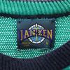 Jantzen 80s 90s Made In USA Old Long Sleeve Sweater L Knit Men's Used