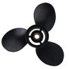 Aluminum Alloy Mariner Black Outboard 3 Blades Propeller for 9.25X11 Boat Accessories
