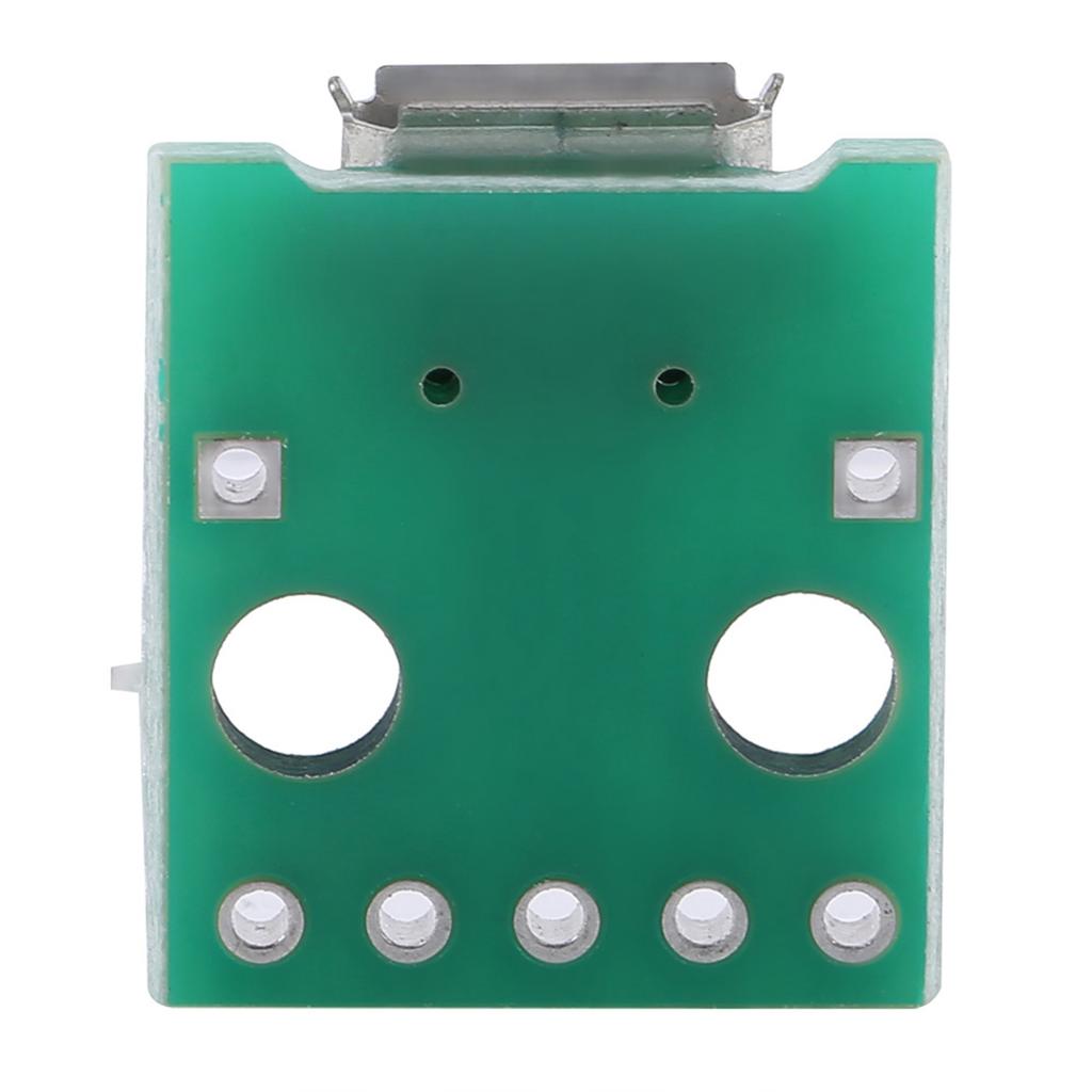 10 шт. Micro USB гнездо-разъем для DIP-адаптера плата 5 контактов 2,54 мм шаг