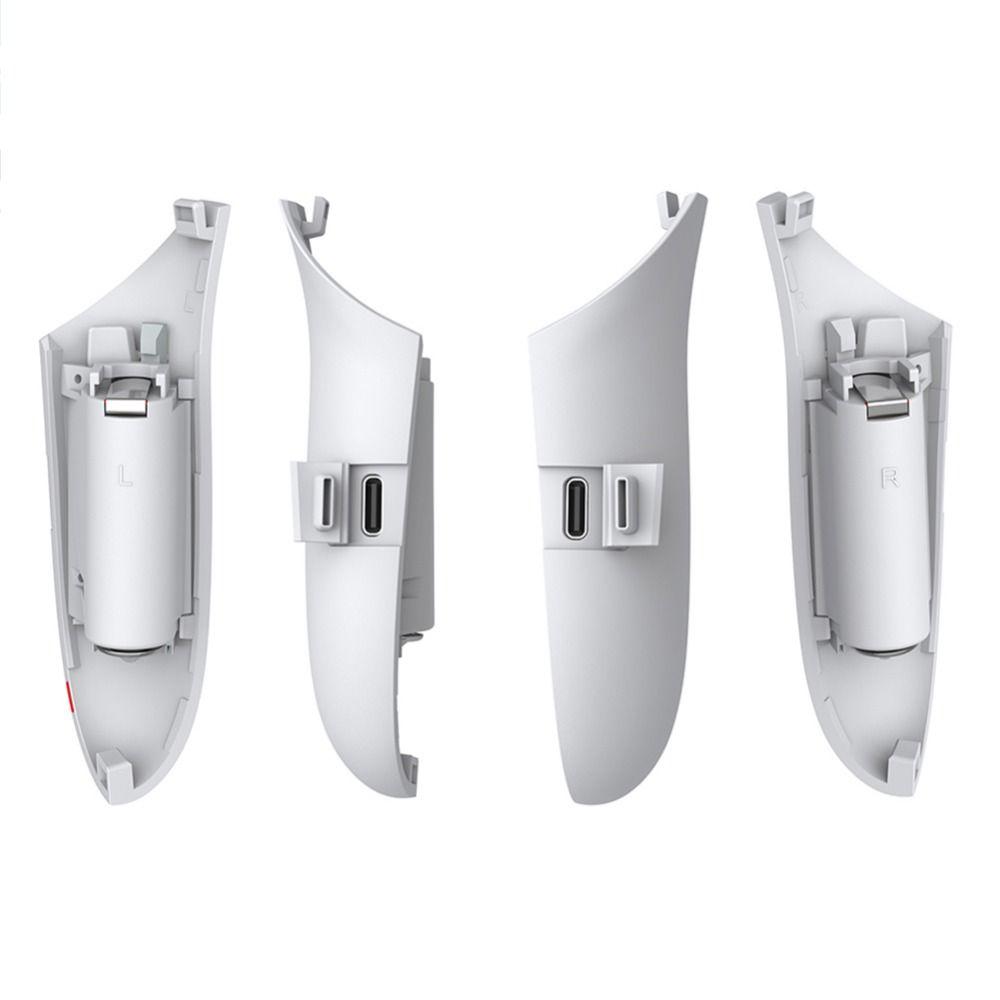 Перезаряжаемые накладки-грипсы для правого и левого контроллеров, крышка батарейного отсека для VR-гарнитуры Meta Quest 3/3S