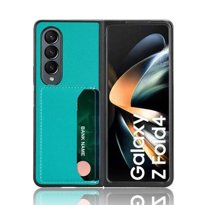 Складной кожаный чехол с защитой от падения для Samsung Galaxy Z Fold 4 5g Fold4 Fold3 Fold2 Fold 2 3, без отпечатков пальцев