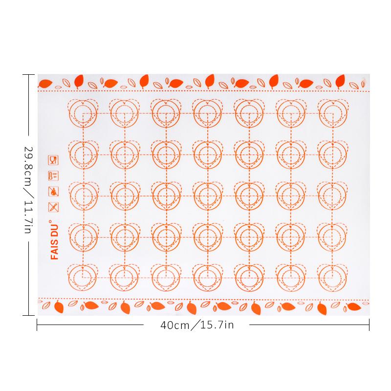 Силиконовый коврик для выпечки, антипригарный коврик для макарон, помадка, формы для выпечки, подставка для печенья, духовка для дома, тортов, кондитерские инструменты, коврики для раскатывания теста