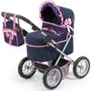 Doll's Pram - REIG - TRENDY WALK - Foldable - Adjustable Handle - Handbag Included