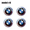 WW56/60/65/70mm Car Badge Wheel Center Cover Stickers Hub Caps Decal For BMW M Z4 M3 M5 M6 X3 E46 E90 E39 F10 F20 F30 G20 E60 X6