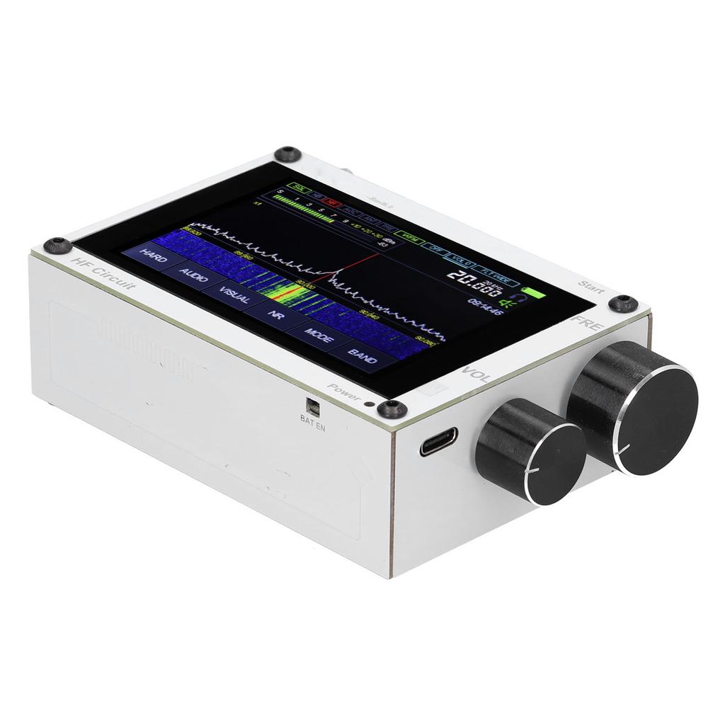 SDR-приемник с сенсорным экраном, беспроводной приемник, промышленные аксессуары, 50 кГц‑2 ГГц, 3,5 дюйма