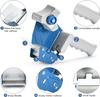 Zamo® Tape Dispenser, Manual, Width 48Mm, For 60M Rolls, Plastic And Metal, Color Blue