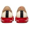 Comme des Garçons Play x Converse Chuck 70 Low Pristine Red Унисекс Кроссовки Cream Egret A01796C