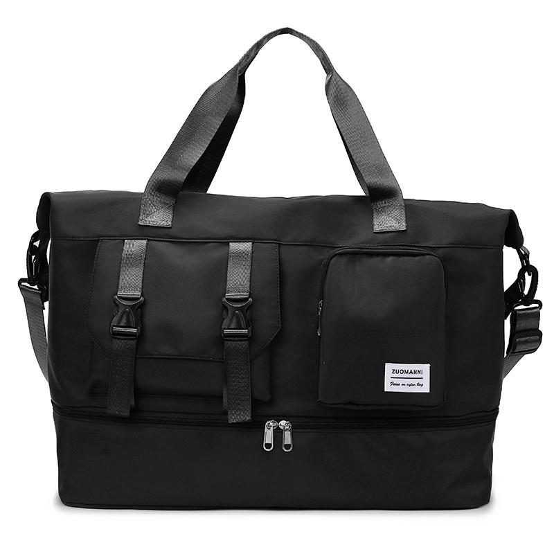 Большая вместительная дорожная сумка, многофункциональная спортивная сумка для фитнеса, раздельная сумка для сухого и влажного хранения, сумки для обуви, сумка для хранения