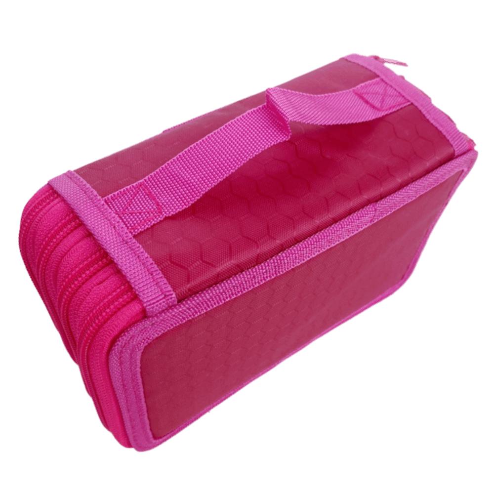 72 Holes Colored Pencil Bag Large Capacity School Stationery Bag Pen Pouch Office Accessories