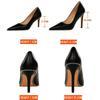 Fashion BIGTREE Shoes Rivet Woman Pumps 2024 New High Heels Stiletto Pu Leather Women Heels Sexy Party Shoes Female Heel Plus Size 43