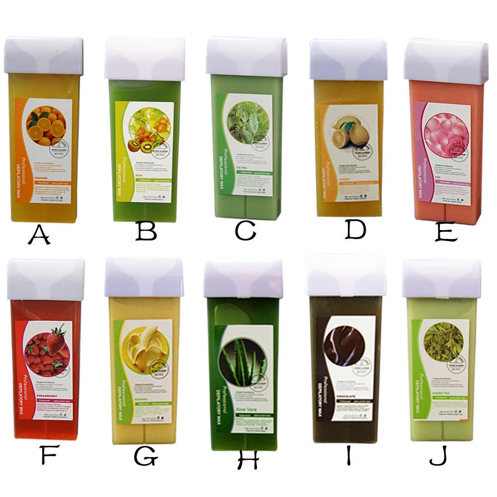  Roll On Hot Depilatory Wax Cartridge Нагреватель Воск Удаление волос Удаление 