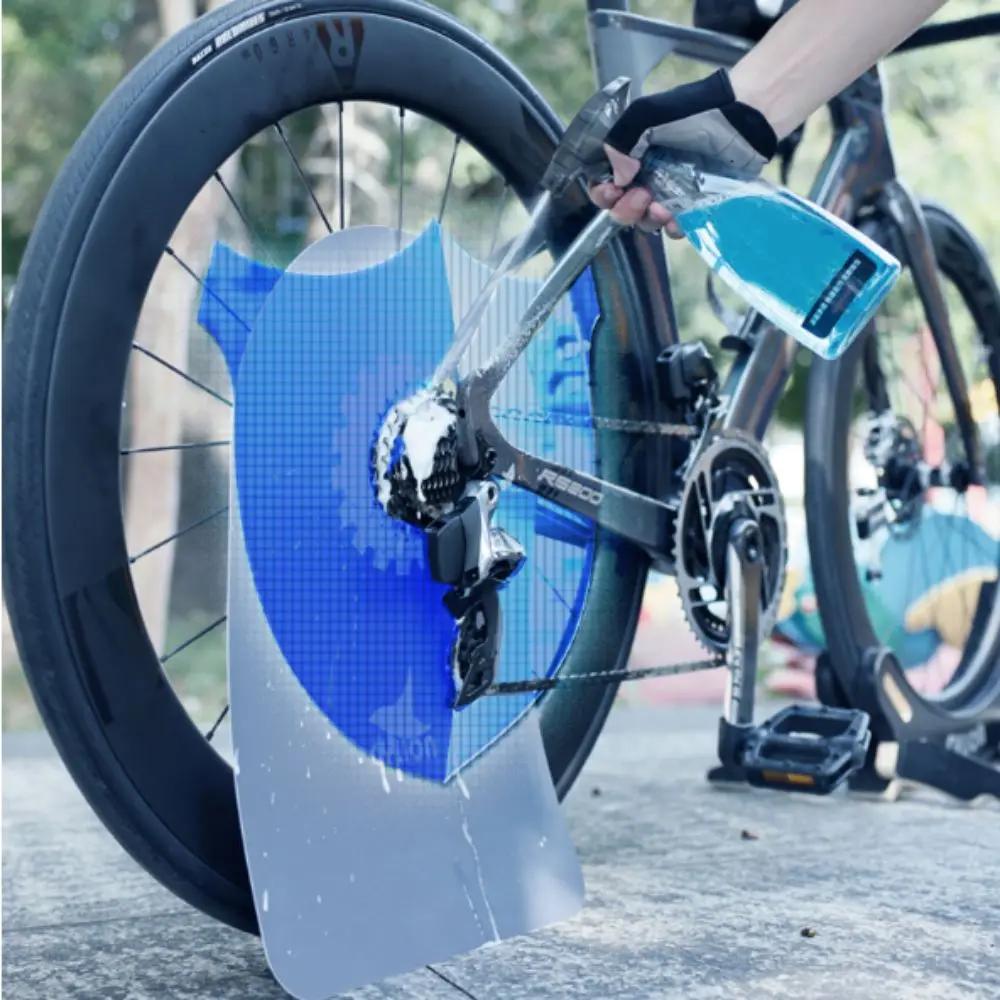 Anti Grime Bike Disc Wash Cover Protection Cover Wash Protective Washing Brake Cover Long Size Anti-oil Baffle