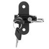Motorcycle Modification Aluminum Alloy Helmet Lock Mount Hook Fit for Suzuki V Strom 250 2017+(Black )