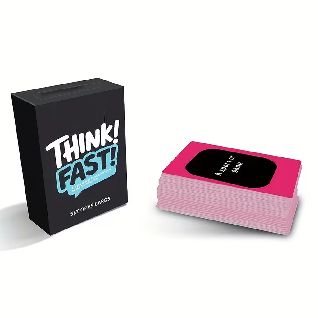 2025 New, A Fast-paced Quiz Card Game Set. This Is A Card Game Suitable For Birthday Parties