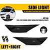 Pair LED Marker Side White Left 2016- Light Fit Right Honda Civic Hatchback