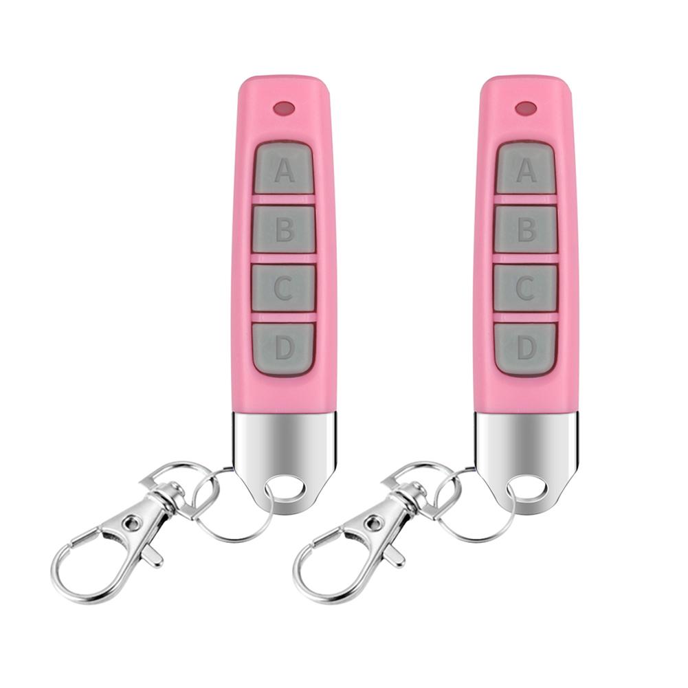 Пульт дистанционного управления 433 МГц, пластиковый 4-клавишный пульт дистанционного управления, многофункциональный пульт дистанционного управления, обучающая копия для гаражных ворот