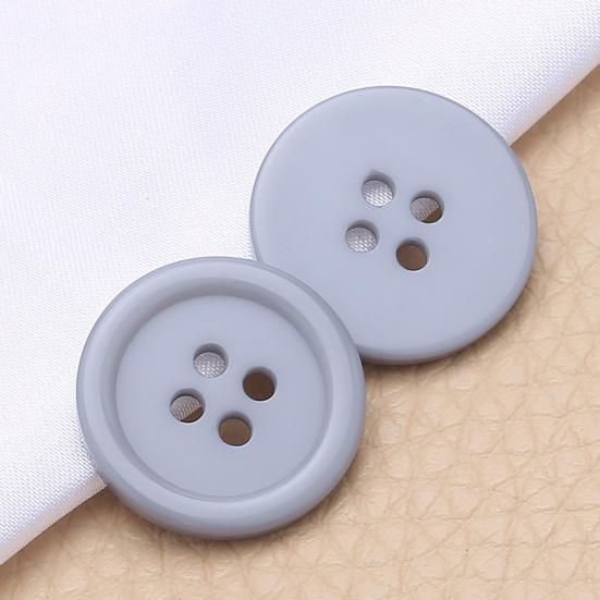 110Pcs Resin Cat Eye Buttons 9mm-30mm Four-Eye Buttons Sewing Accessories DIY