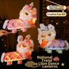 Dancing Lion Chinese New Year Lantern Cartoon Horse New Year Hanging Lantern  Spring Festival