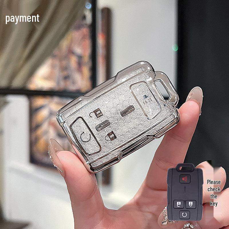 Chevrolet Suburban Saab GMC Imported Car Key Case Cover Keychain Bag