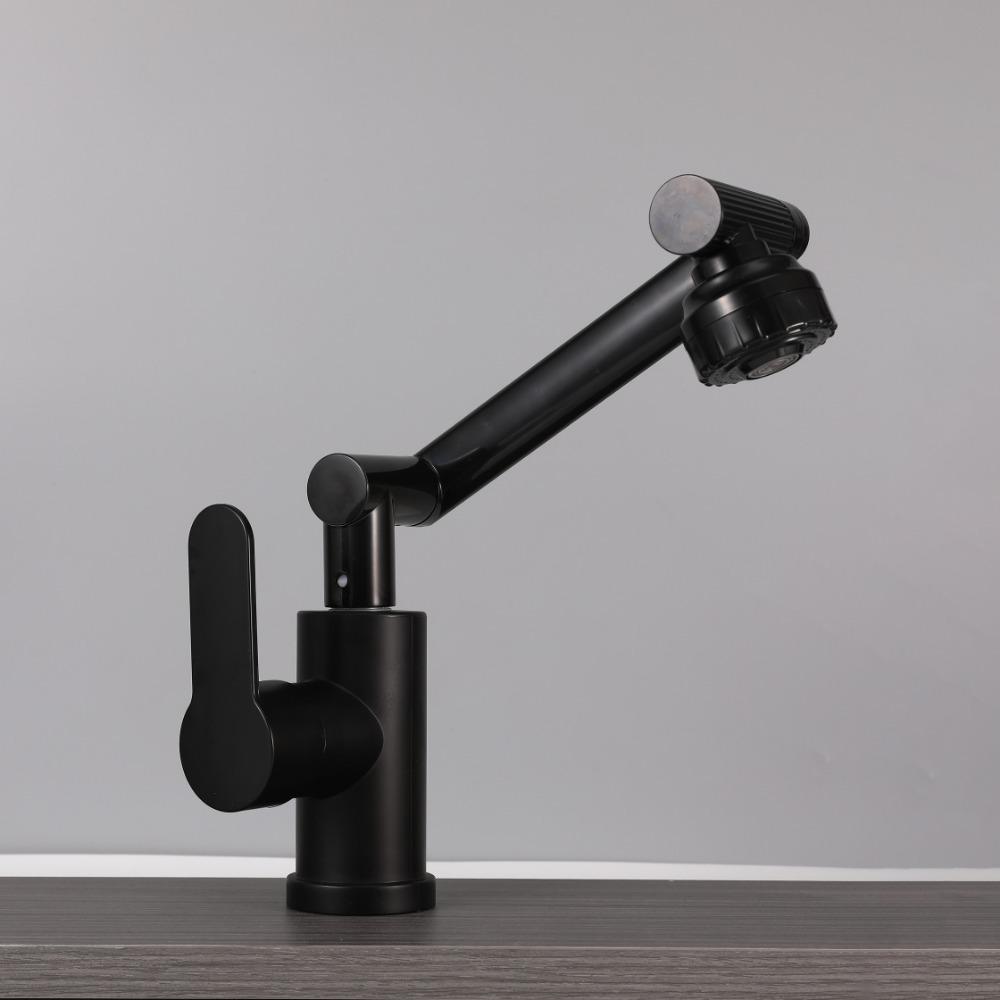 Выдвижные смесители Горячей и холодной воды Вращающиеся смесители-роботы Смесители из нержавеющей стали для кухонь Смесители для умывальников для туалетов Смесители для умывальников