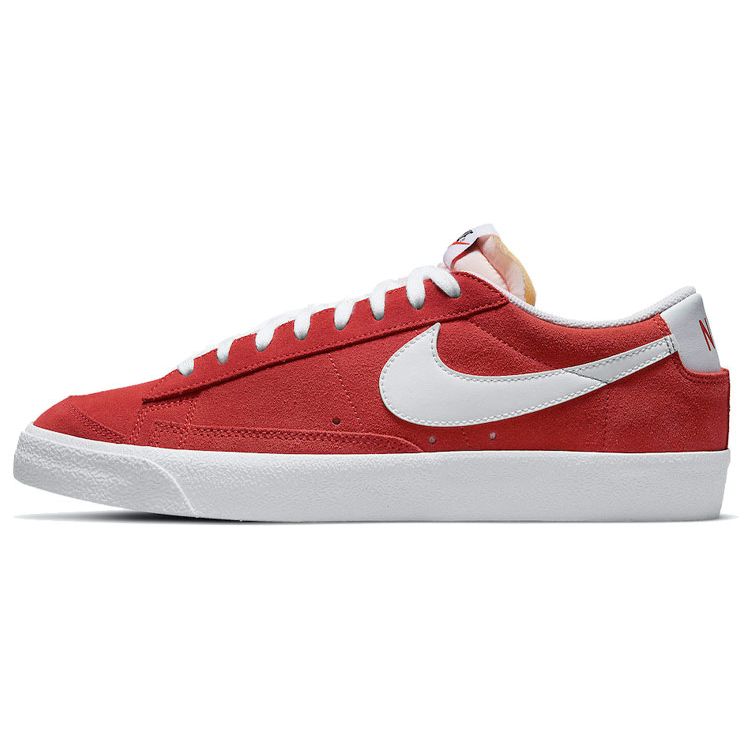 Nike Blazer Low 77 University Red Men Sneakers White DA7254-600