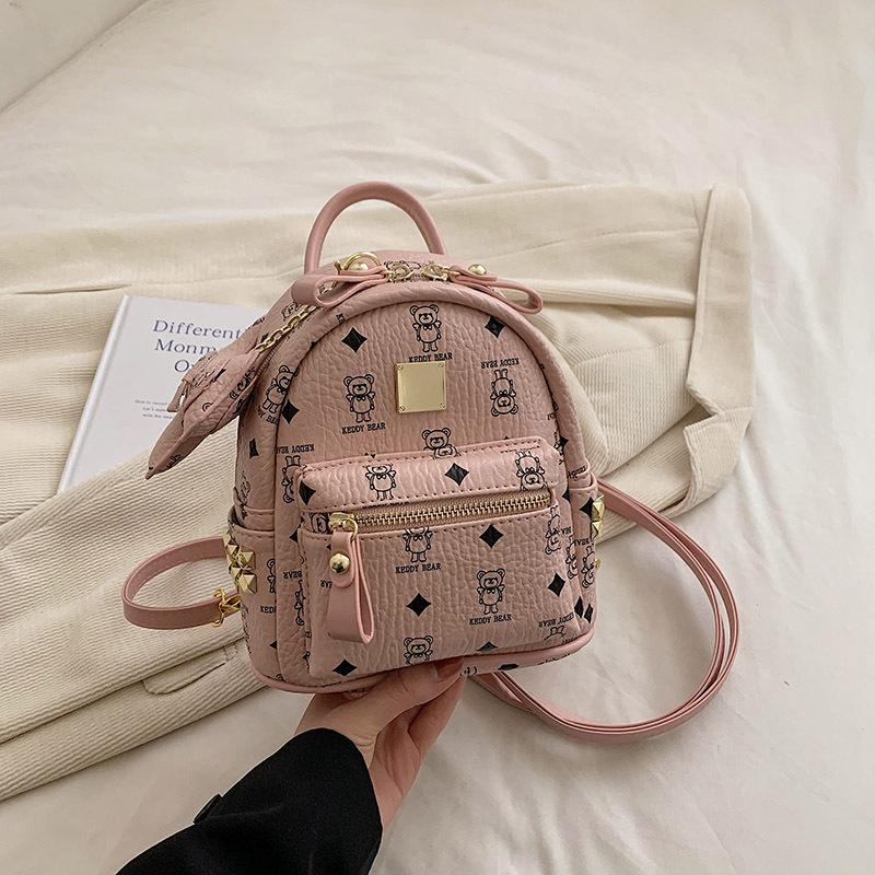 Fashion niche backpack women's 2025 new foreign style summer popular large-capacity girls college students portable backpack