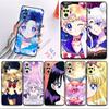 Чехол для телефона Redmi Note 9 11S 9S 11T 11 Pro 8T 10 Lite 7 10S 8 противоударный мягкий чехол TPU японское аниме Kawaii Sea Moon