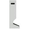 Deer Feeder Silver 28 x 30 x 80 cm Galvanized Steel