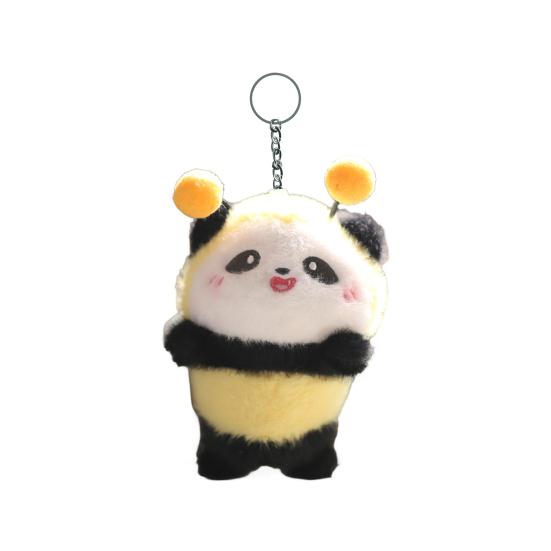 Мультяшная кукла в форме пчелы для девочек и мальчиков, плюшевая кукла, брелок, рюкзак, автомобильный кулон, мягкая игрушка, брелок, сумка, аксессуары