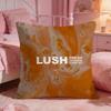 Логотип бренда LLush Чехол для подушки-кушона Премиальный комфорт Двусторонний чехол для подушки Дизайн «Два в одном» Для любой комнаты Салон автомобиля