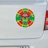 Tri Mishki WCS1073 14x14cm 56 Blagoveshchensk Border Guard Detachment Car Sticker PVC Colorful Decals Waterproof Sticker On Car