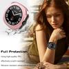 Полное покрытие из стекла+чехла для Samsung Galaxy Watch 7 40мм 44мм ТПУ Противоударный и водонепроницаемый Защитный чехол Watch 7 Pro 47мм
