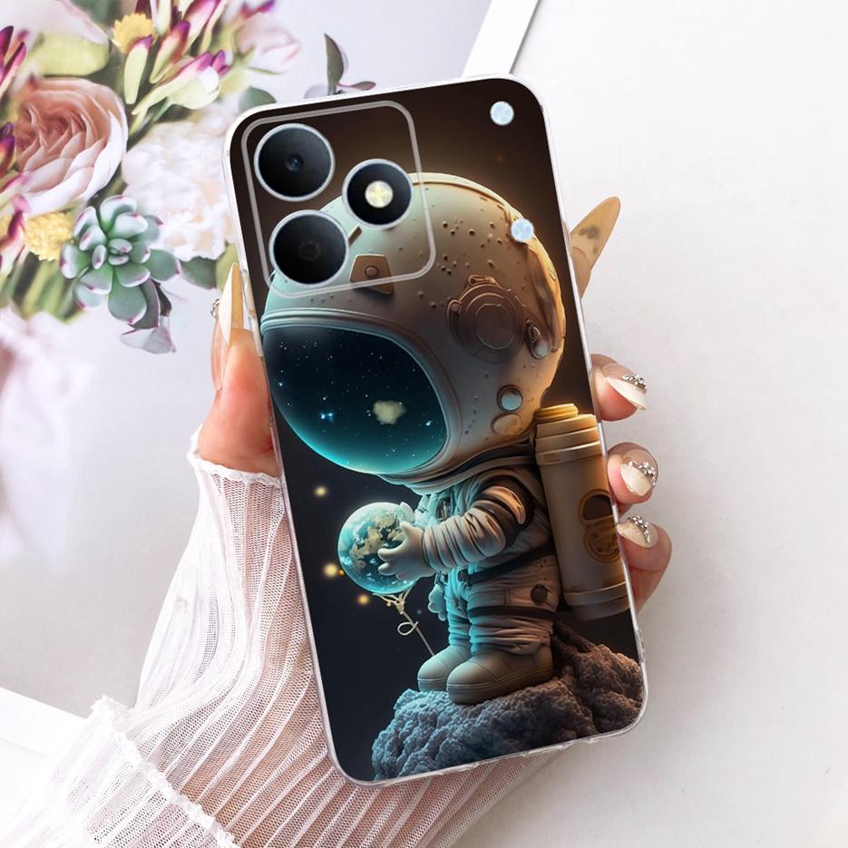 Чехол для Realme Note 80 RMX5388 Крутой Модный Расписной Чехол Мягкий Силиконовый Чехол для Телефона Для Realme Note 80 Note80 4G Задняя Крышка Сумки