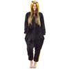 Warm women's pajamas raccoon gift kigurumi onesie comfortable outfit XL Onesie raccoon costume - M