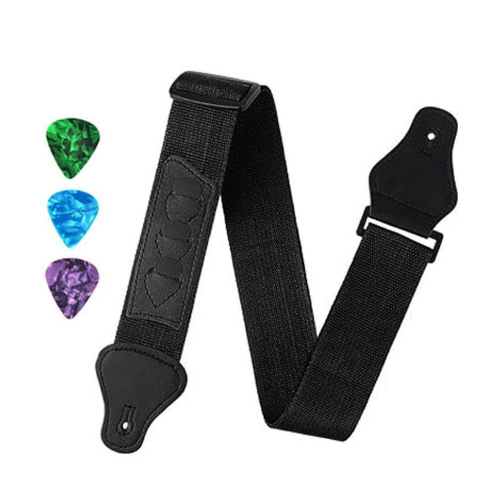 Nylon Guitar Strap Adjustable Bass Belt Fashion Guitarra Belt Strap