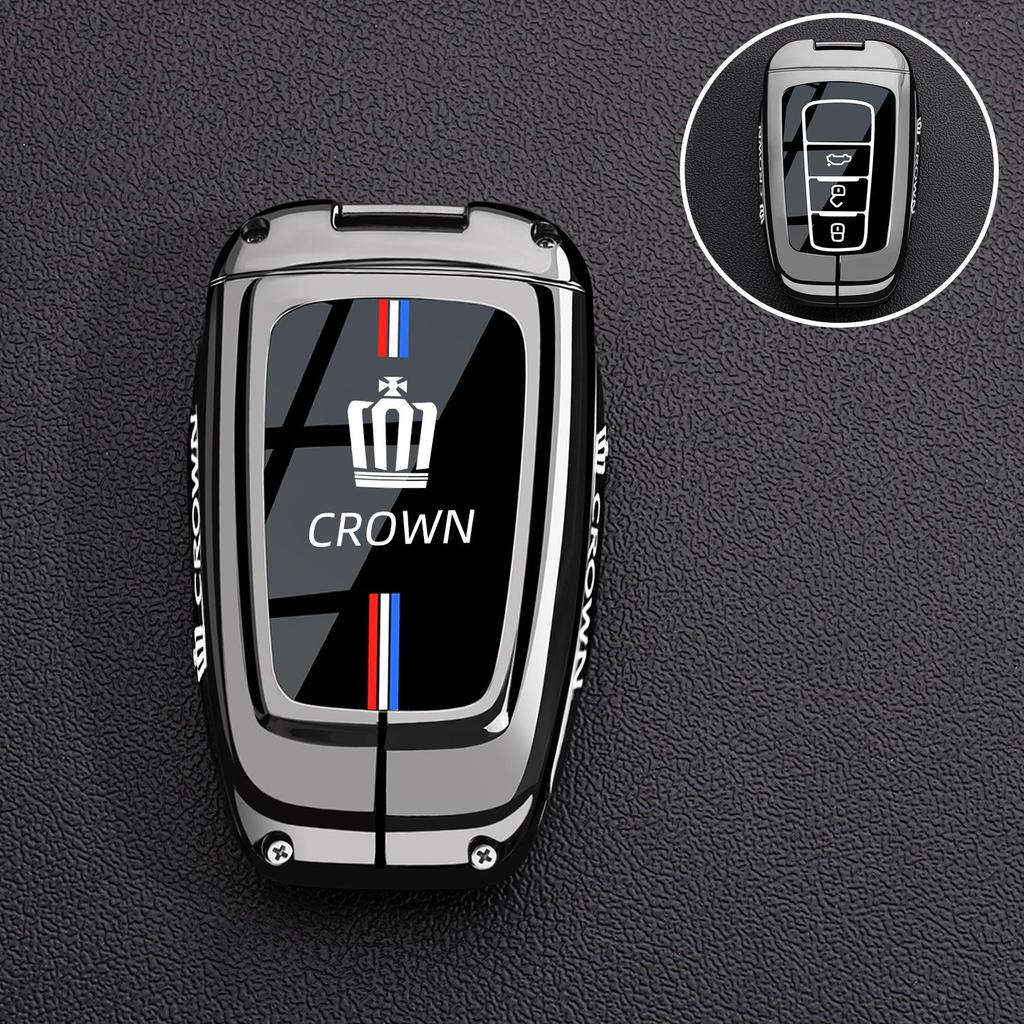 ADG1   2024 New Toyota Crown Land Release Keycase 21/22/23/24 Models 13/14 Luxury Luxury Luxury Edition Car Shell Buckle