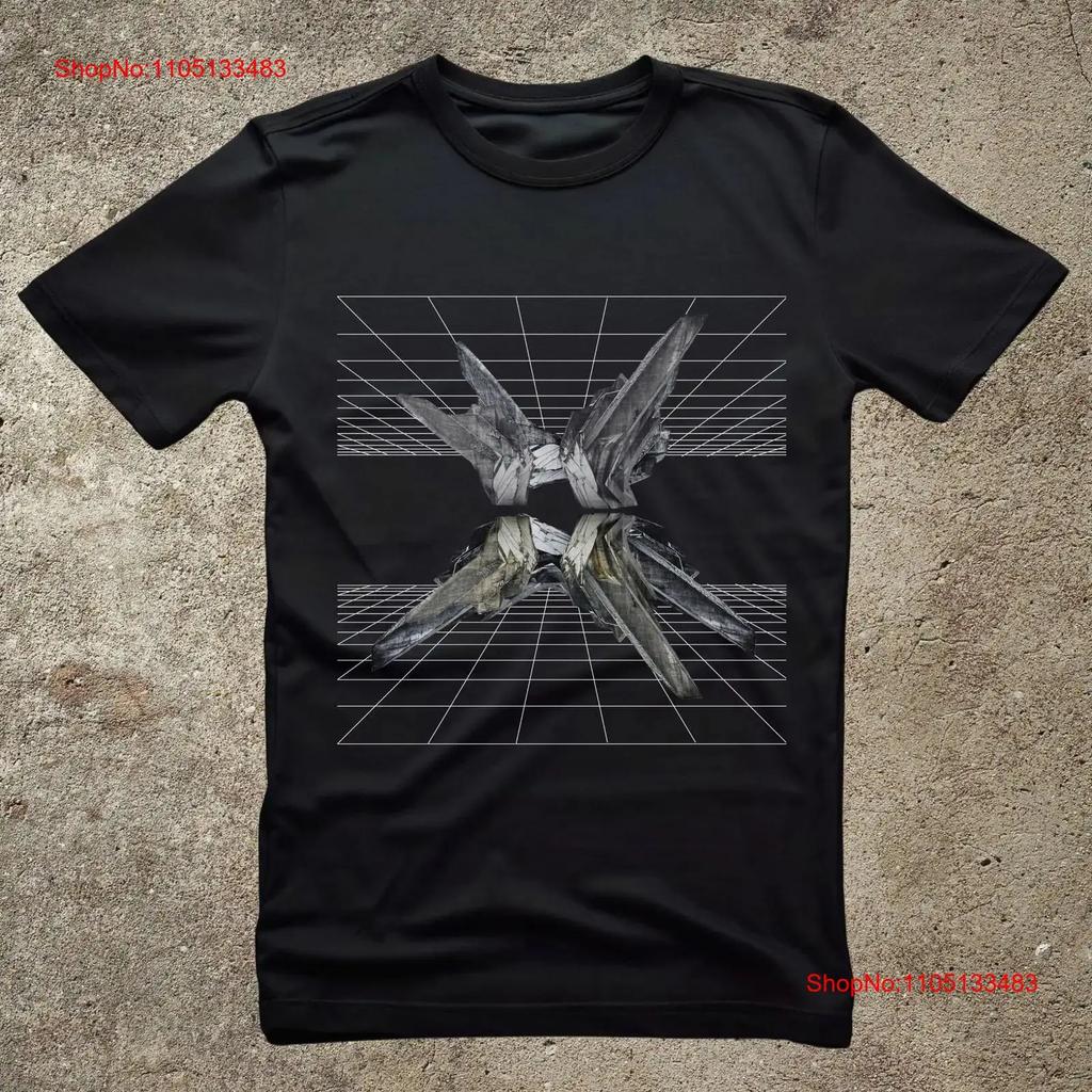 Geometric Wings Graphic Print T-shirt