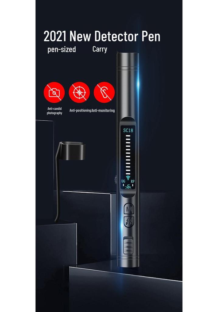 SC18 Multi-Band Anti-Tracking & Camera Signal Detector