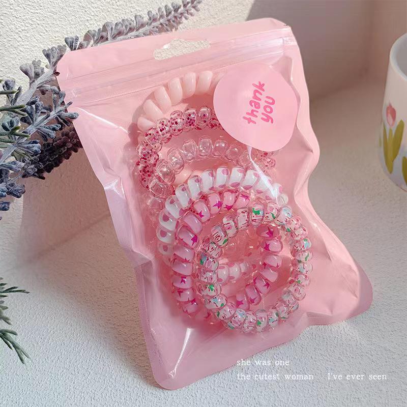 Summer Gradient Elastic Hair Band for Girls