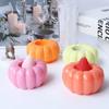 Resin Candle Holder Silicone Mold Pumpkin Tealight Resin Mold Candlestick Epoxy Casting Mold for Jewelry Box Home Decor
