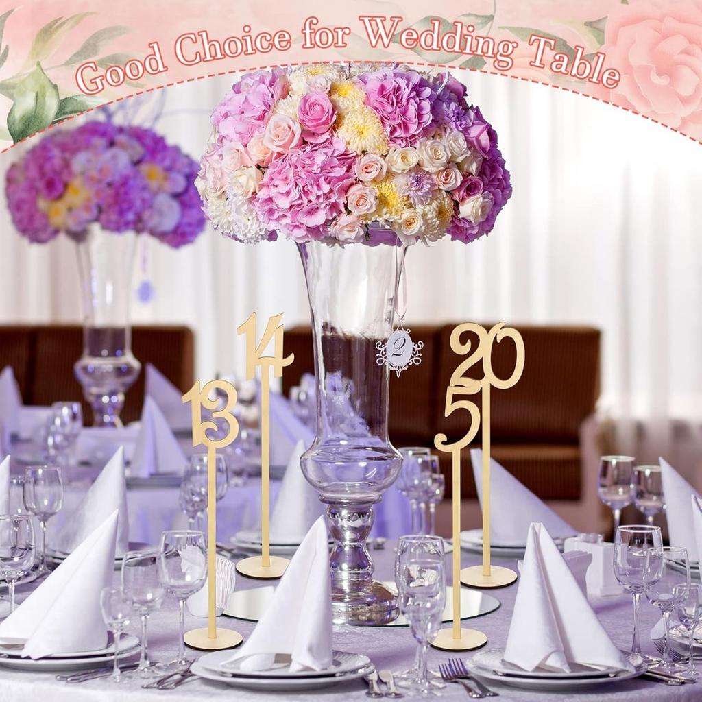 10 шт. Номеров столов Деревянные номера столов для свадебных приемов Подставки Номера мест с держателем База для свадебного банкета