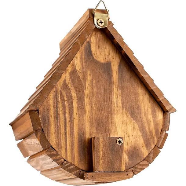 Bird Houses for Outside,Outdoor Wooden Bird House Bird Families Bluebird Finch Cardinals Hanging Birdhouse for Garden