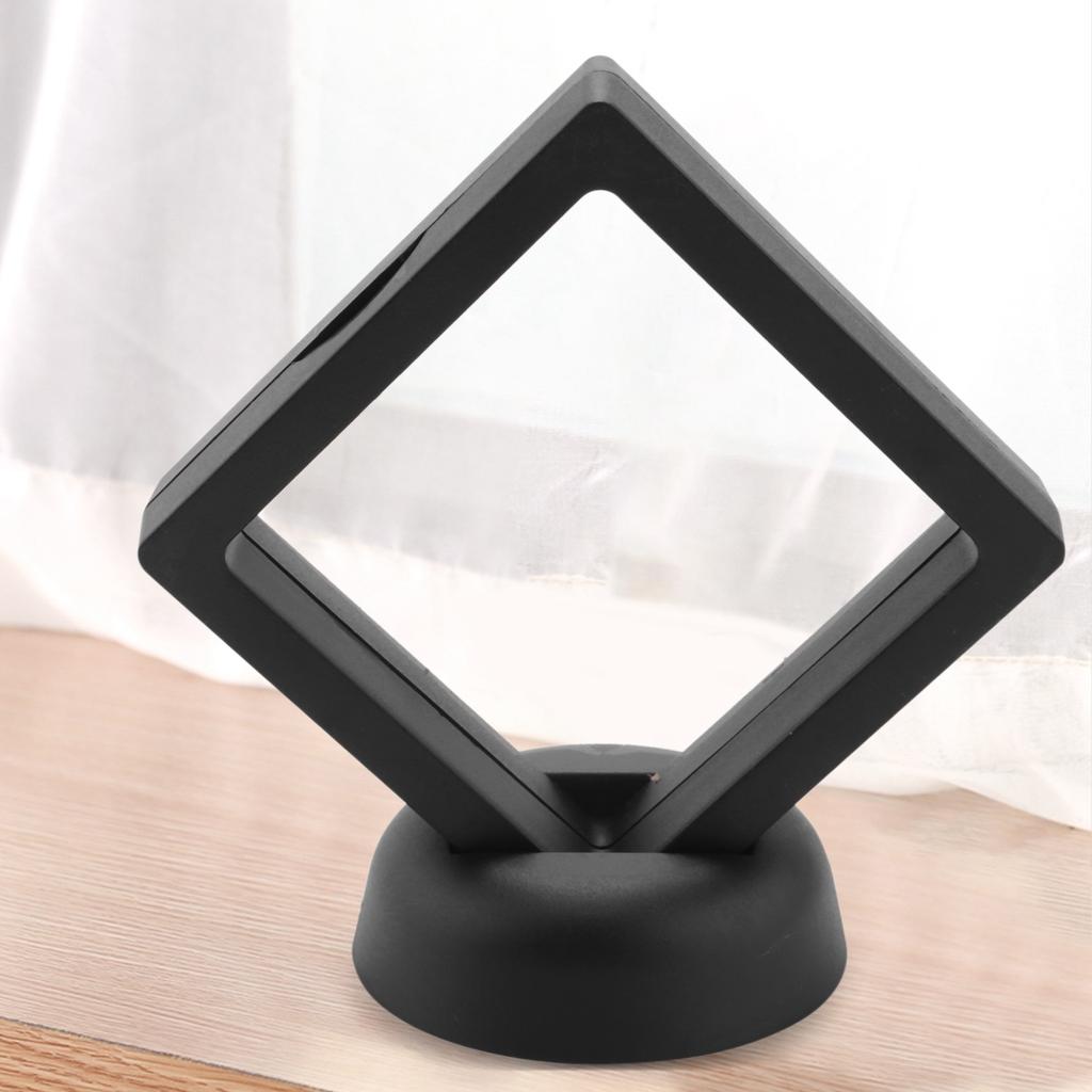M-Современный дисплей-бокс для монет - Набор из 10 3D-держателей с плавающей рамкой и подставками для коллекционных монет, медальонов АА, ювелирных изделий,