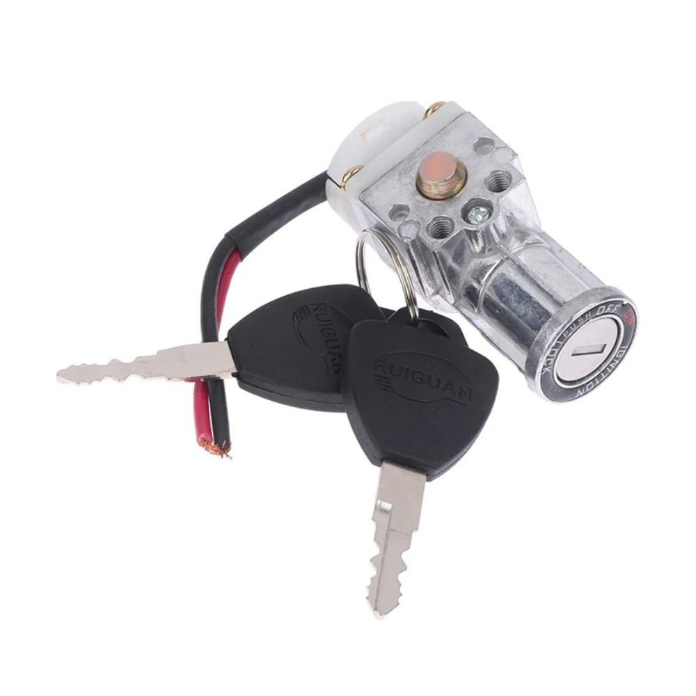 Universal Battery Lock Key Included Battery Casing Lock E-bike Lock Electric Vehicle Accessories