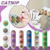 Catnip Balls - Catnip Balls That Stick To The Wall - Healthy Chewable Lickable Snacks For Kittens - Interactive Toys For Cats To Ease Their Anxiety