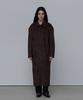 Любое время года Лореак Далия Пальто-мак-Коричневый(замша)(W)