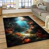 3D Подводный мир Морское дно Дельфин Мультфильм Ковер Ковер для спальни Гостиная Домашний Диван Украшения, Детский Большой Декор Напольный Коврик